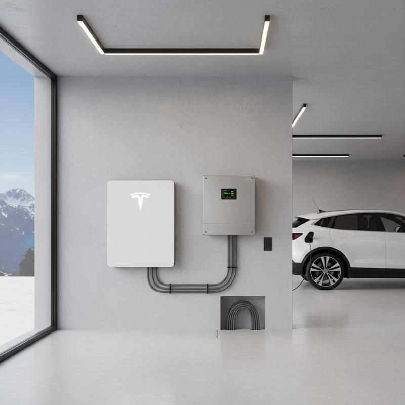 Solaranlage auf Schweizer Hausdach