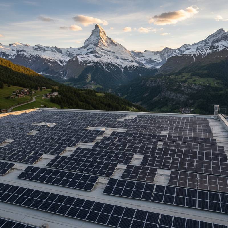 Mehrfamilienhaus: Solar auf dem Flachdach